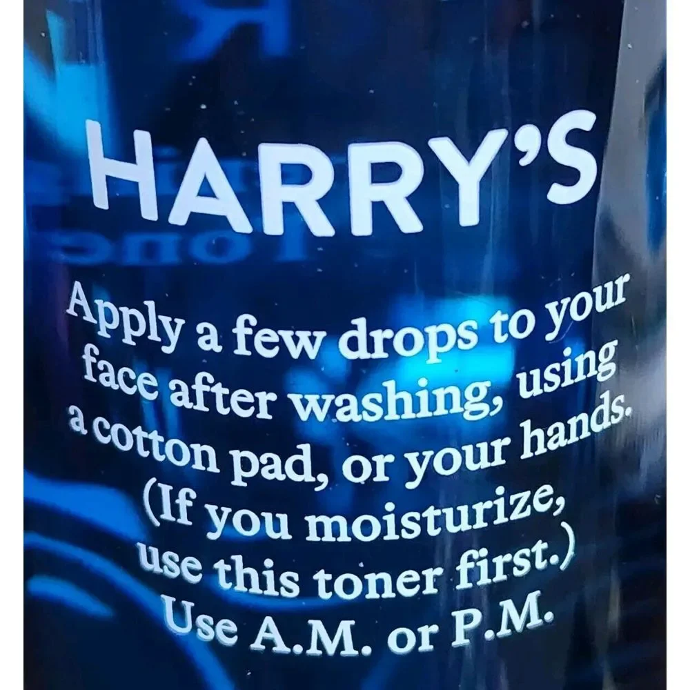 New Harry's Freshening Face Toner Clean Hydrate Facial Skin Care For Men 8.35 Oz
